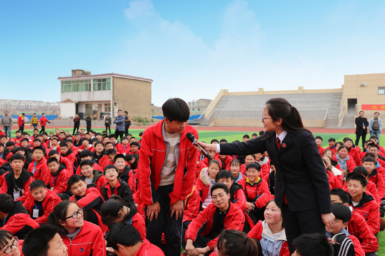 “守護青春，向校園欺凌說不”法治報告會