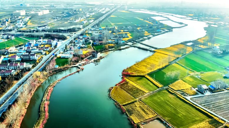 清水河鳥瞰