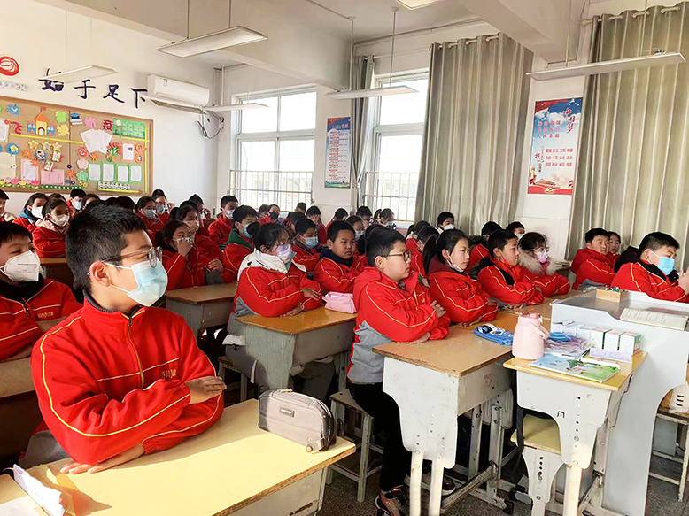 縣實驗小學舉辦主題班會